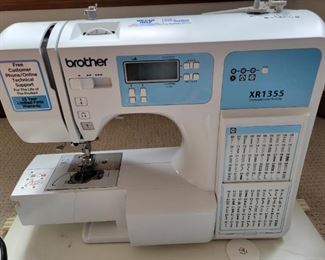 Brother XR-1355 Computerized Sewing and Quilting Machine.