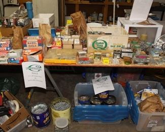 Fasteners, Bolts, Nuts, Screws, Nails.