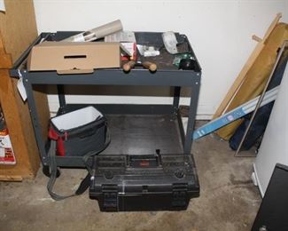 Metal Work Cart