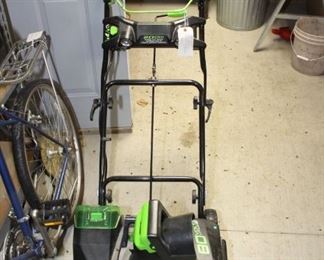 Green Works Snow Blower