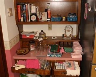 towels and cookbooks and misc