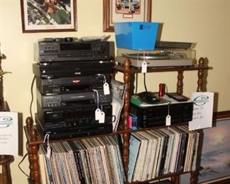 Vintage LPs & Laser Disks, Po