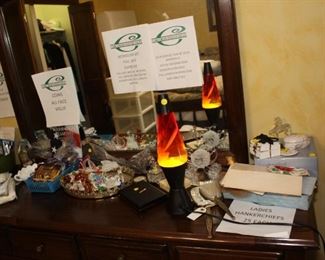 Lava Lamp ,  Jewelry & Nick Knacks