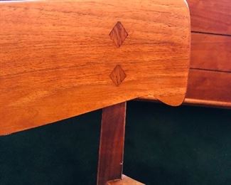 John A Colby, Mid Century Modern , note the attention to detail on the chairs! Gorgeous!