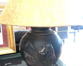 English Setter Table Lamp