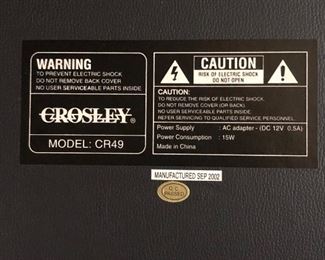 Crosley Turntable