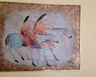 Lee Reynolds Native American Painting