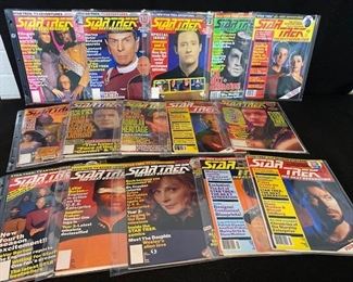15 Star Trek the next generation magazines in protective sleeves