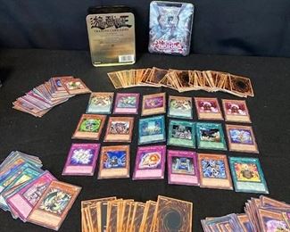 Yu-Gi-Oh trading card game with collectible tin.
