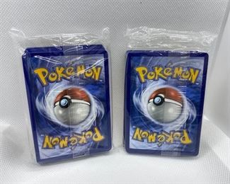 Vintage Pokemon cards, new in pack