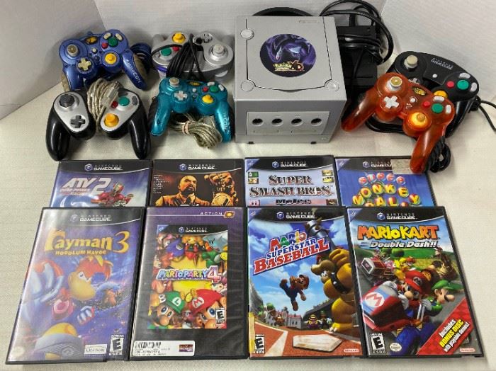 Nintendo GameCube Pokemon XD Gale of Darkness Console & Games Bundle