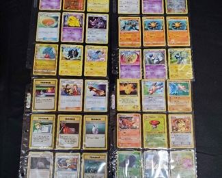 Pokemon cards with holographs and 1st edition