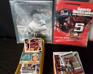 Sports Illustrated Commemorative Issue And Trading Cards