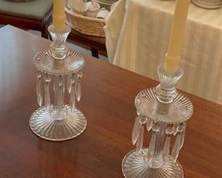 Pair Prism Candleholders