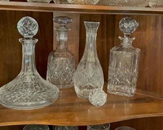 Stuart, Waterford decanters