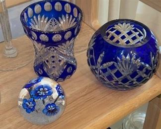 Cut to clear crystal