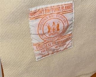Hudsons Bay Point Wool Blanket