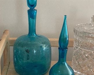 Blenko decanters