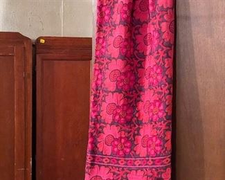 1970's cotton bedcover or wall hanging