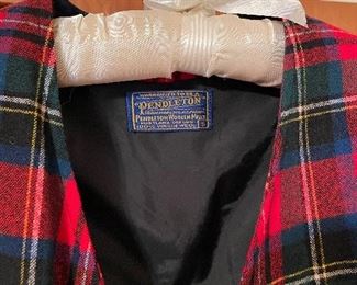 Pendleton checked jacket