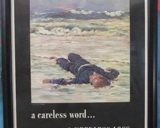 WORLD WAR II PROPAGANDA POSTER