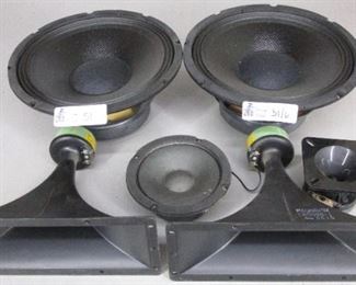 LOT OF 6 DRIVERS/HORNS