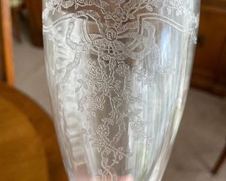 Etched crystal