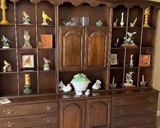 Ethan Allen 3 section bookcase