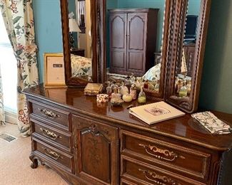 Triple dresser by Heritage
