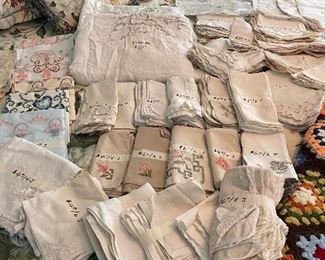 Vintage linens