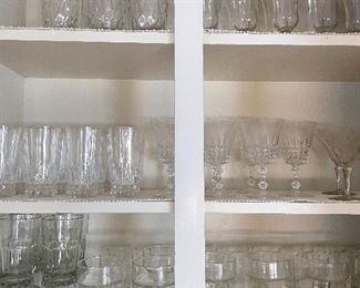 Lots of glassware