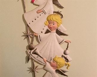 Vintage angel wall hanging