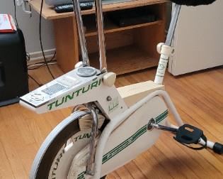 Very vintage Tuntura exercise bike