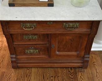 marble top entry stand 