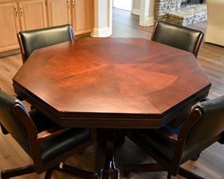 Game table with 4/four chairs
