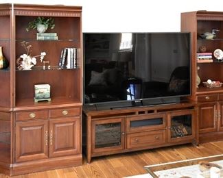 entertainment center (TV not included in sale)