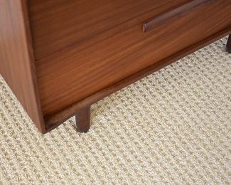 mid-century modern dresser (detail)