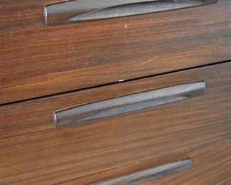 mid-century modern dresser (detail)