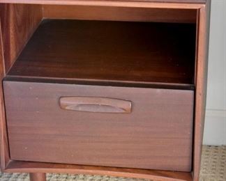 mid-century modern nightstand