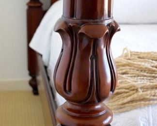 four poster bed (detail)