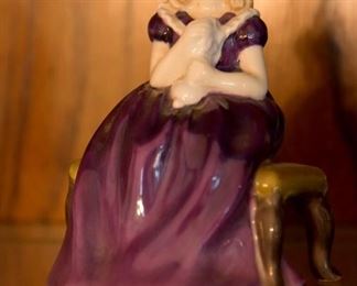 bone china figurine by Royal Doulton, "Affection", made in England