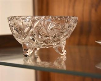 etched glass bowl