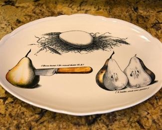 pear plate, by "creativeco-op"