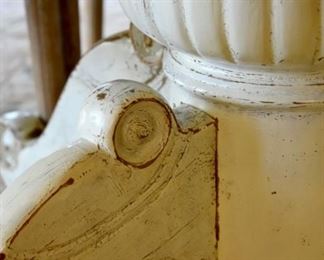 breakfast room table, six/6 chairs (detail)