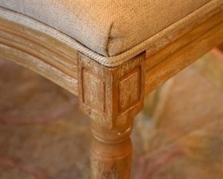 breakfast room table, six/6 chairs (detail)