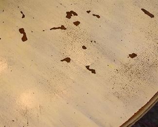 breakfast room table, six/6 chairs (detail)