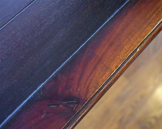console table (detail)