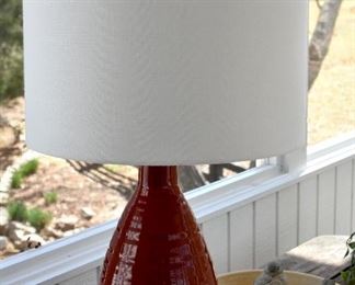 lamp, red