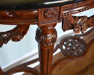 console table (detail)
