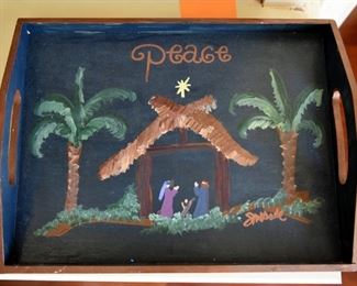 "Peace" tray
